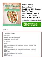 Autoimmune Paleo Cookbook Pdf